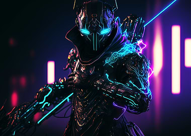 Cyberpunk Warrior