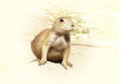 Prairie Dog Portrait