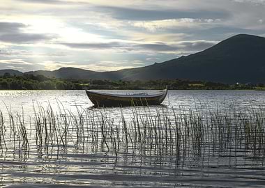 Boat at Leknes in Lofoten