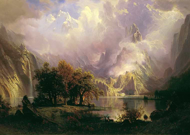 Mountain Lake Landscape