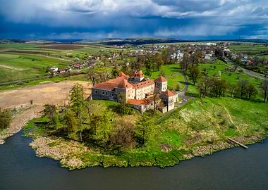 Medieval Castle by the Lake