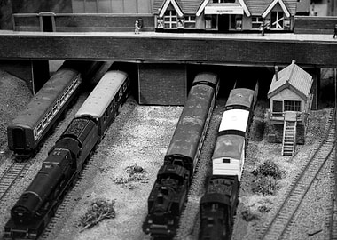 Model Train Station