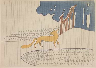 Fox in the Rain Asai Chu