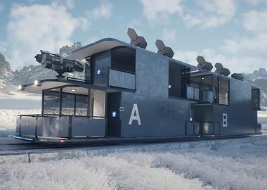 Futuristic Mobile Base