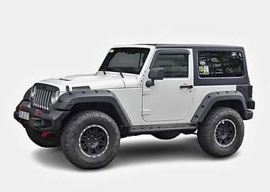 White Jeep Wrangler