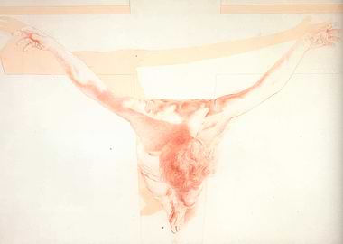 Illustration of Christ by Salvador Dali