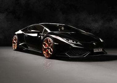 Black Lamborghini Huracan