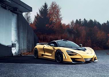 McLaren Senna in Gold