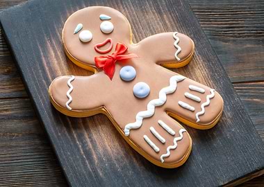 Gingerbread Man Cookie