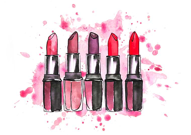 Watercolor Lipstick Set