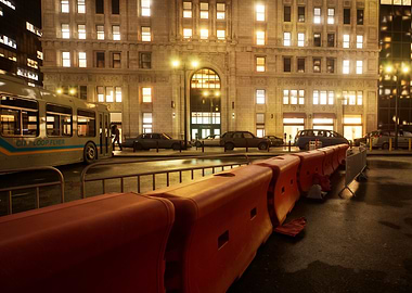 City Street at Night The Matrix Awakens: An Unreal Engine 5 Experience