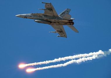 F/A-18 Super Hornet in Flight