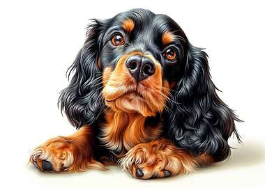 Black and Tan Cocker Spaniel