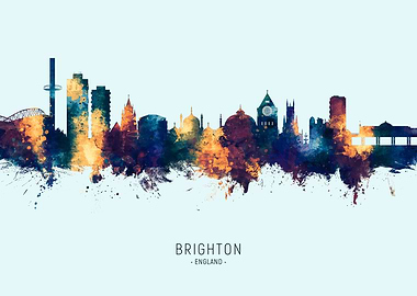 Brighton England Skyline