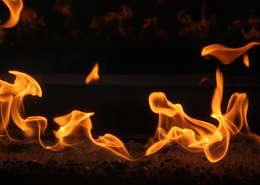 Flames Close-Up