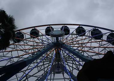 Ferris Wheel with Lights