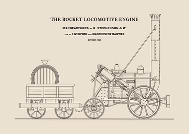 The Rocket Locomotive Engine