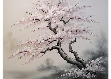 Elegant Cherry Blossom Tree
