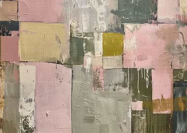 Abstract Geometric Painting