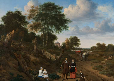 Family in a Landscape
