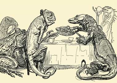 Reptile Tea Party