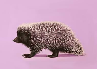 Porcupine Illustration