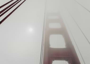 Golden Gate Bridge in Fog
