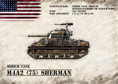 M4A2 Sherman