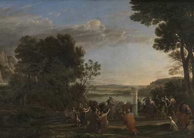 Classical Landscape with Figures