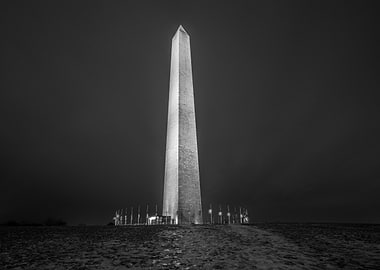 Washington Monument at Night