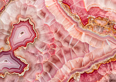 Pink Agate Stone Texture