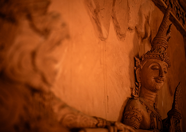 Intricate Carved Deity