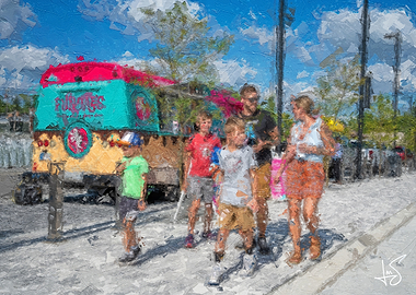 Family Day at the Food Truck
