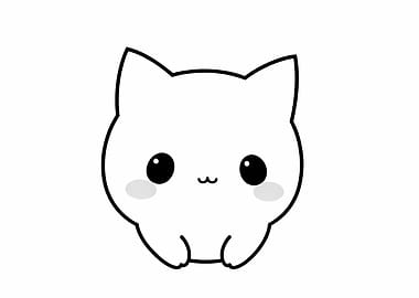 Cute Cartoon Cat