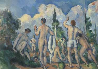 Bathers in a Landscape