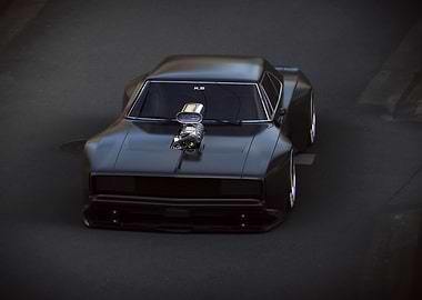 Black Dodge Charger