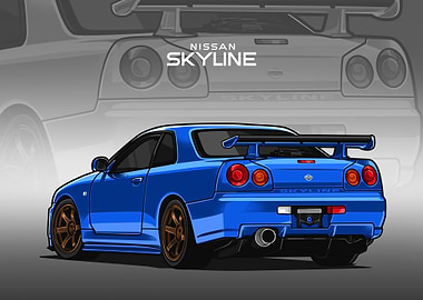 Nissan Skyline R34
