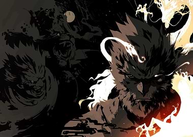 Monkey King Art Print