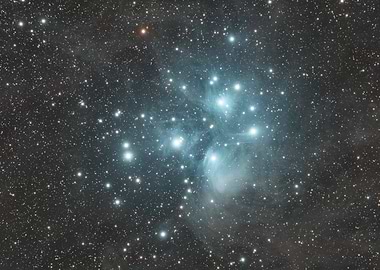 The Pleiades Star Cluster