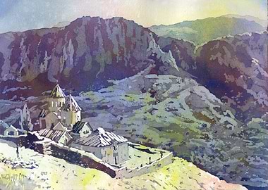 Noravan Monastery Armenia landscape