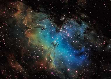 The Eagle Nebula and Pillars of Creation