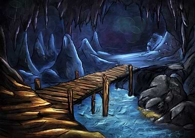 Fantasy Cave Entrance