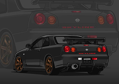 Nissan Skyline R34