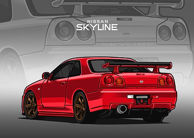 Nissan Skyline R34