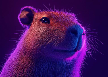 Capybara Close-Up