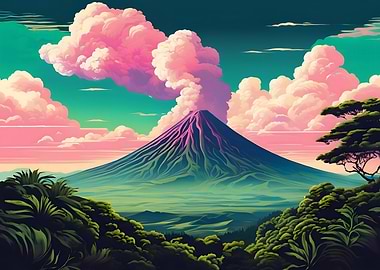 Volcano Landscape