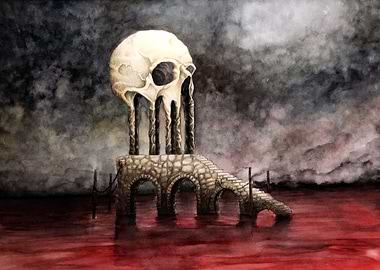 Skull temple