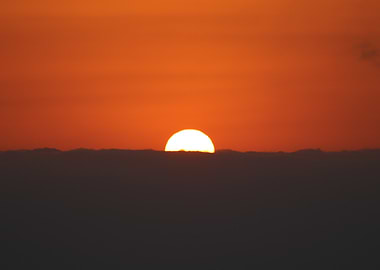 Sunrise Over Mountains