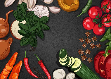 Fresh Herbs and Spices