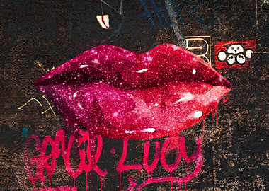 Graffiti Lips